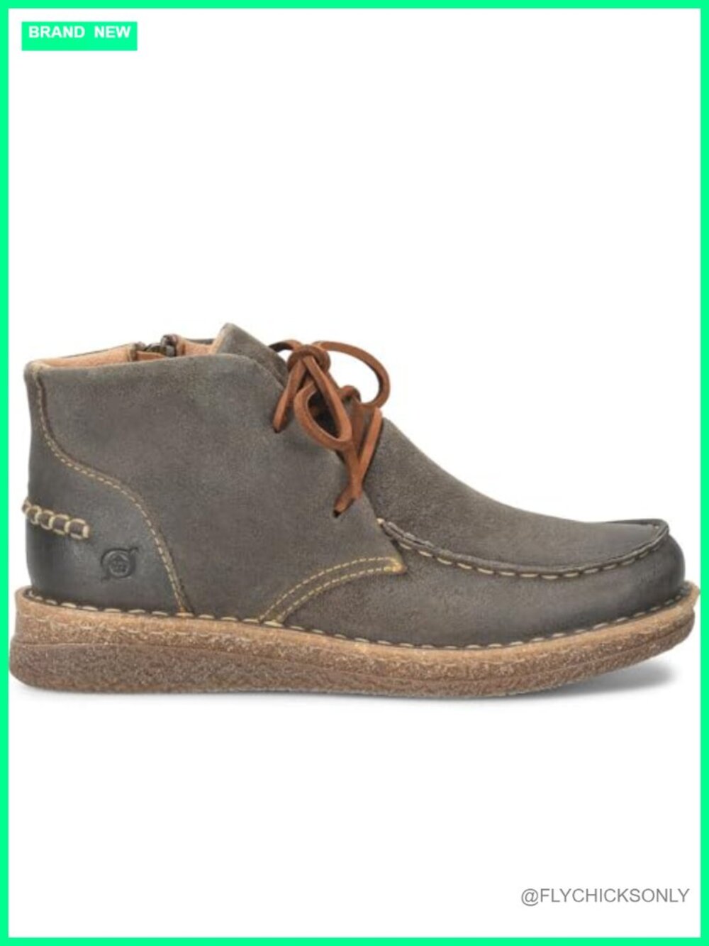 Distressed Suede Ankle Bootie Opanka Comfort Casual Boots